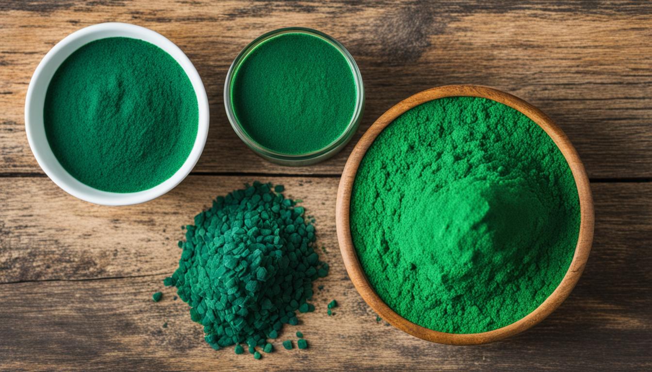 Alga spirulina